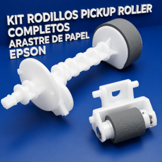 KIT RODILLOS PICKUP ROLLER COMPLETOS ARASTRE DE PAPEL EPSON L210 L220 L355 L375 L380 L495 L575