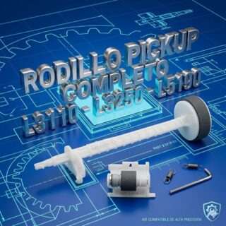 KIT RODILLOS PICKUP ROLLER COMPLETOS ARRASTRE DE PAPEL EPSON L3110 L3150 L3210 L3250