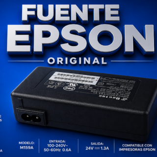 FUENTE EPSON ORIGINAL L210 L220 L355 L375 L385 L395 L495 L555 L575