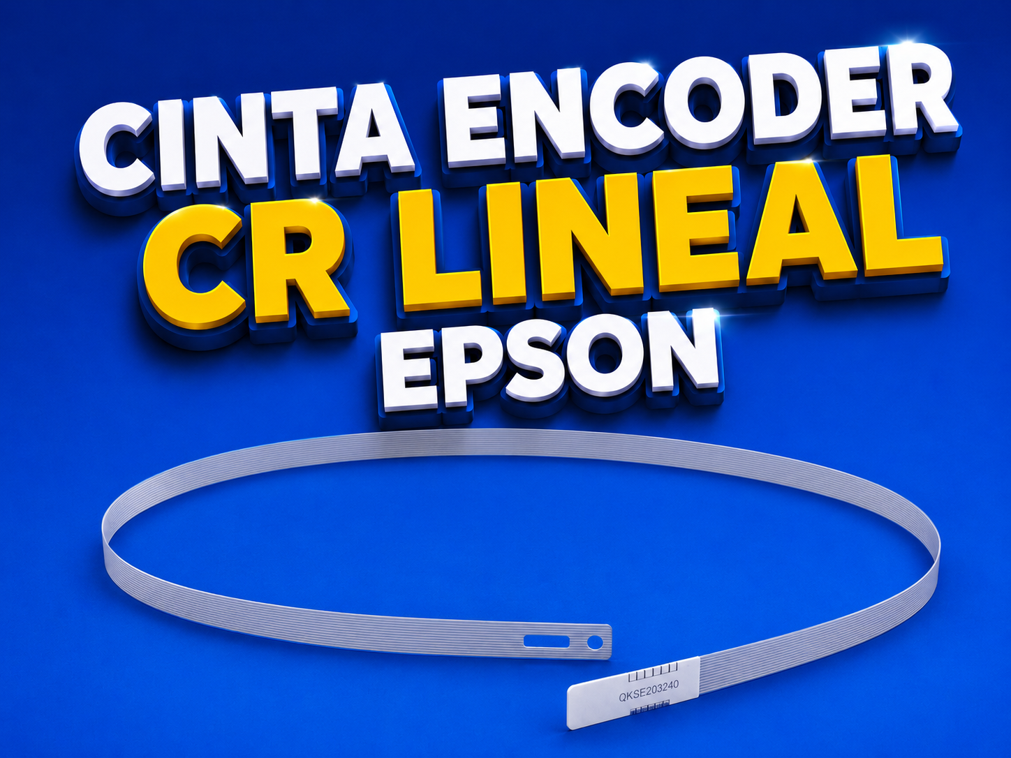 CINTA ENCODER CR LINEAL EPSON L210 L355 L375 L385 L395 L495 L575